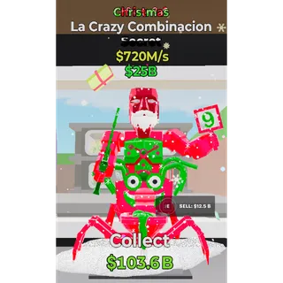 Fortnite Steal The Brainrot Christmas La Crazy Combinacion