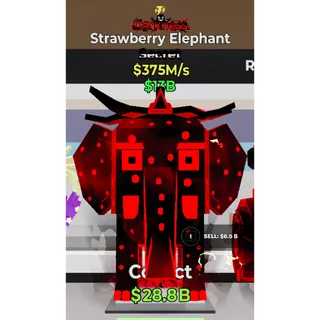 Fortnite Steal The Brainrot Darkness Strawberry Elephant traited 