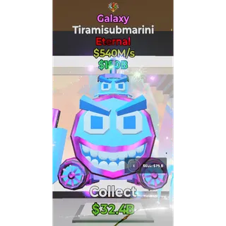Fortnite Steal The Brainrot Galaxy Tiramisubmarini 1 trait