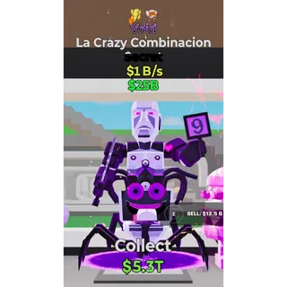 Fortnite Steal The Brainrot Void La Crazy Combinacion 2 traits 1B/s