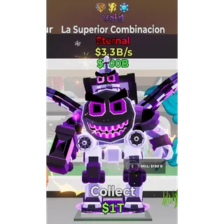 Fortnite Steal The Brainrot Void La Superior Combinacion 3 traits 3.3B/s
