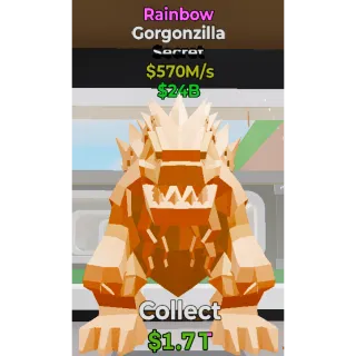 Fortnite Steal The Brainrot Rainbow Gorgonzilla 570M/s