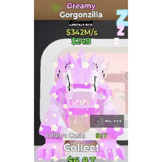 Fortnite Steal The Brainrot Dreamy Gorgonzilla 342M/s