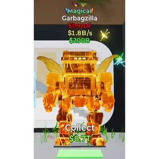 Fortnite Steal The Brainrot Magical Garbagzilla 2 traits 1.8B/s