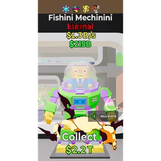Fortnite Steal The Brainrot Fishini Mechinini 4 traits 1.3B/s