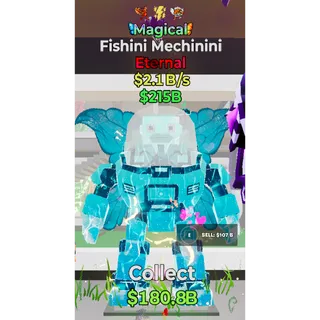 Fortnite Steal The Brainrot Magical Fishini Mechinini 3 traits 2.1B/s