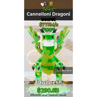 Fortnite Steal The Brainrot Toxic Cannelloni Dragoni 2 traits