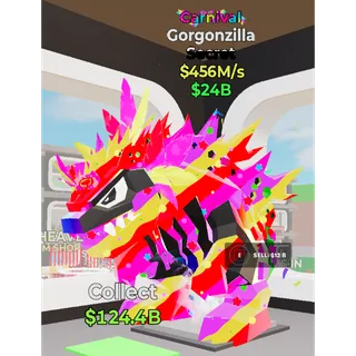 Fortnite Steal The Brainrot Carinval Gorgonzilla