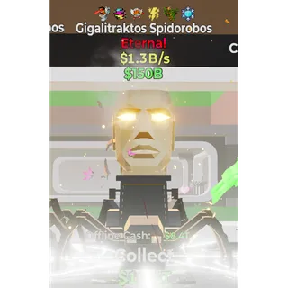 Fortnite Steal The Brainrot Gigalitraktos Spidorobos 6 traits 1.3B/s