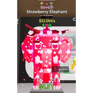 Fortnite Steal The Brainrot Lovely Strawberry Elephant 3 traits 510M/s