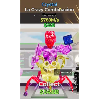 Fortnite Steal The Brainrot Crystal La Crazy Combinacion