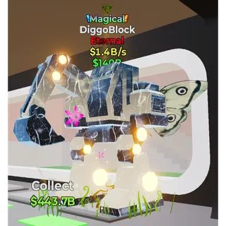 Fortnite Steal The Brainrot Magical DiggoBlock 1 trait 1.4B/s