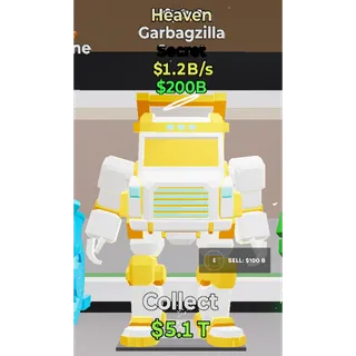 Fortnite Steal The Brainrot Heaven Garbagzilla