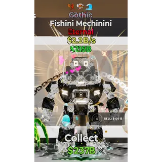 Fortnite Steal The Brainrot Gothic Fishini Mechinini 3 traits 2.2B/s