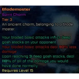 VV: ULTIMATUM | Blademaster | Tier 3