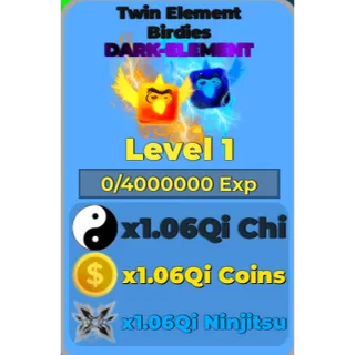 Ninja Legends Twin Element Birdies