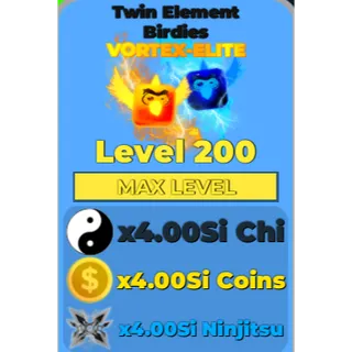 Ninja Legends Twin Element Birdies