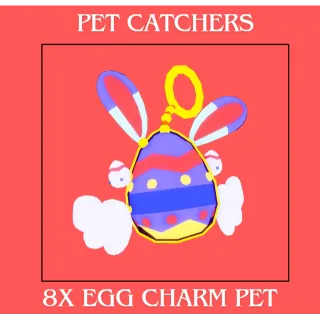 8x Egg Charms