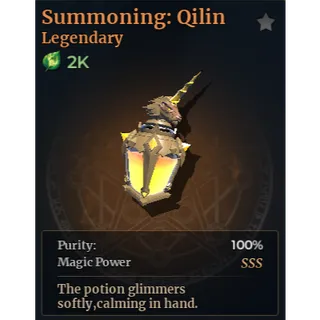 SSS Qilin Wizard Alchemy