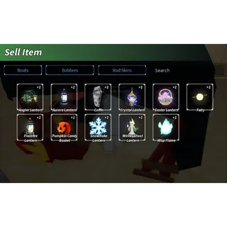 Choose Any Fisch Boat or Lantern For $1.50 Each