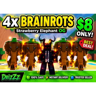 KALB 4X VOLCANIC STRAWBERRY ELEPHANT