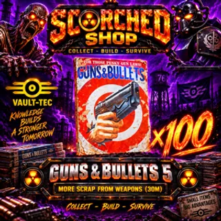 GUNS & BULLETS 5 x100