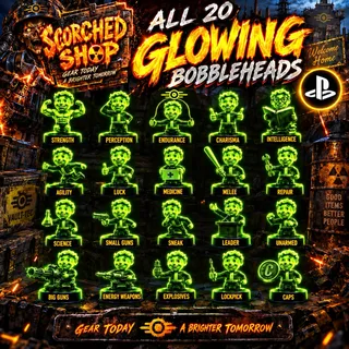GLOWING BOBBLE SET