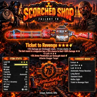TICKET TO REVENGE