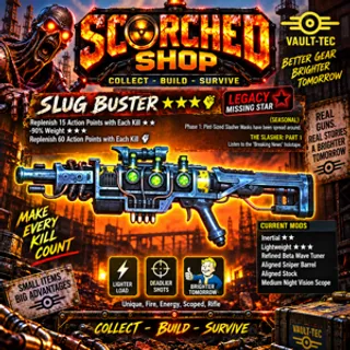 SLUG BUSTER MISSING STAR