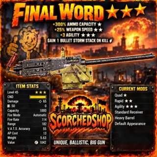 FINAL WORD