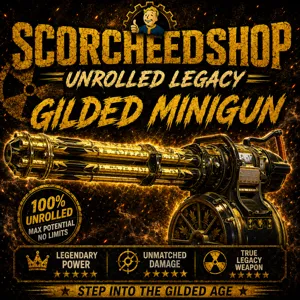 UNROLLED GILDED MINIGUN