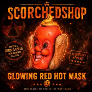 GLOWING RED HOT