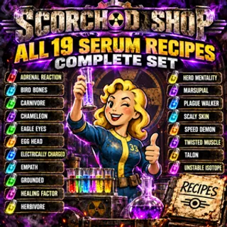 SERUM RECIPES FULL SET