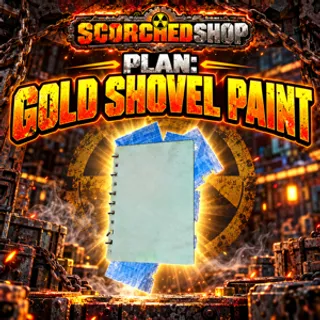 GOLD SHOVEL PAINT