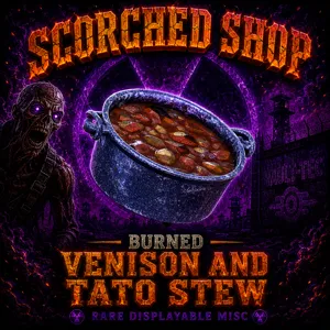 BURNT VENISON TATO STEW