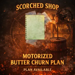 MOTORIZED BUTTER CHURN