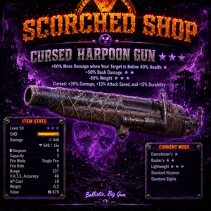 CURSED HARPOON GUN