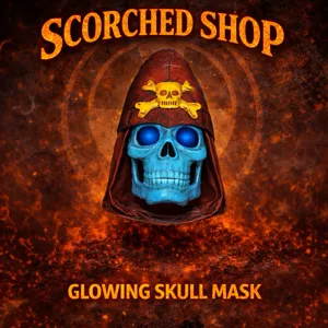 GLOWING SKULL MASK