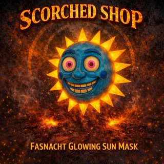 GLOWING SUN MASK
