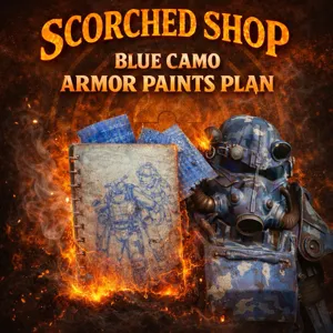 BLUE CAMO PA PAINT