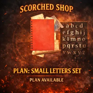 SMALL LETTERS SET