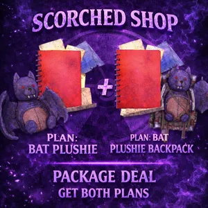 BAT PLUSHIE BACKPACK