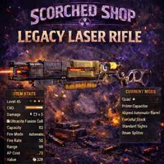 LEGACY LASER RIFLE