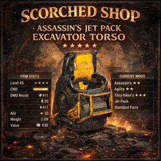 EXCAVATOR JETPACK TORSO