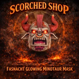 GLOWING MINOTAUR MASK