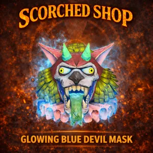 GLOWING BLUE DEVIL