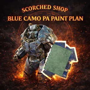BLUE CAMO PA PAINT