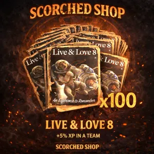 LIVE & LOVE 8x100