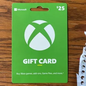 $25.00 Xbox Gift Card