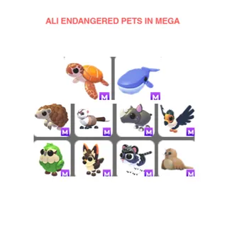 Endangered Mega Pets ALL